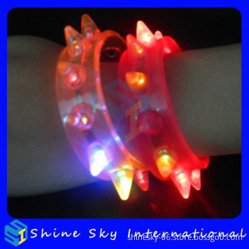 8 Super Bright Multicolors Led Lights Spike Led Bracelet for Party/Carnival